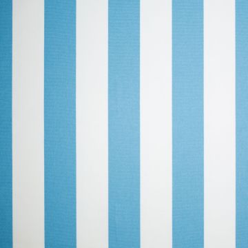 Outdoor-Canvas mit Streifenmuster in Türkis