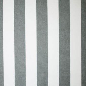 Outdoor-Canvas Streifenstoff Anthrazit