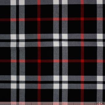 Square Burb Schwarz-Rot Textur