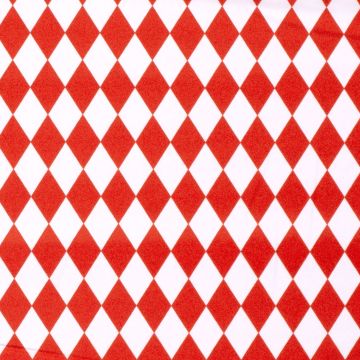 Narrenkaro Stoff Rot M