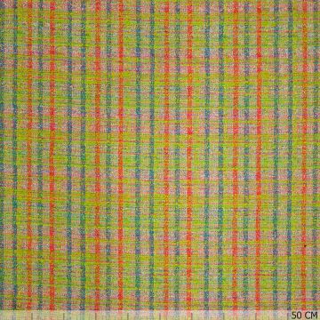 Lurex Couture-Tweed Lime