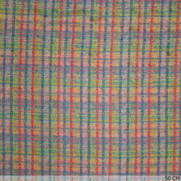 Lurex Couture Tweed Hellblau