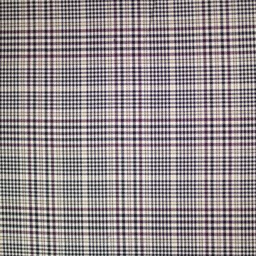 Wool Touch Prince-de-Galles Schwarz-Bordeaux