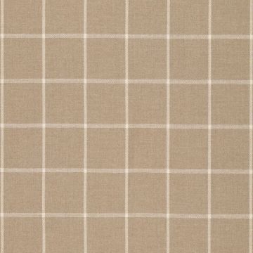 Stretch-Twill mit Karomuster Beige