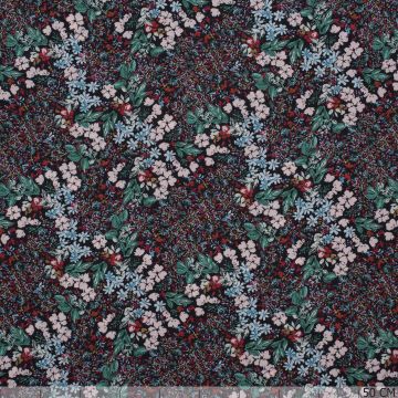 Bubble Chiffon Stretch Blumen