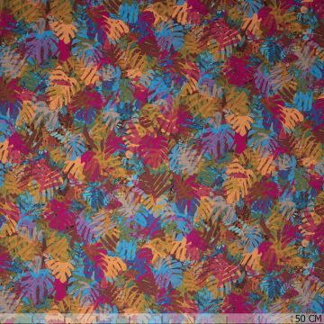 Liberty Dapple Satin Seide Fuchsia