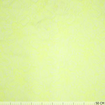 Barock-Jacquard neongelb