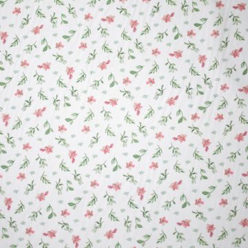 Digi-Baumwolle Fleur Rosa