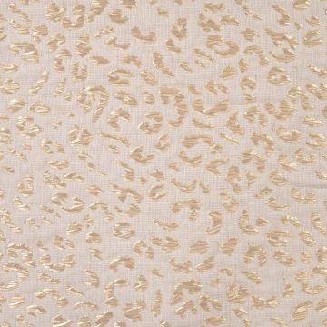 Jacquard-Leinenstoff Gold Panther