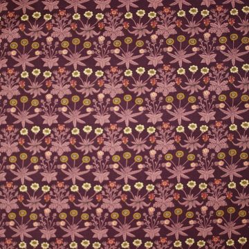 Free Spirit PWWM152.Madder – Daisy Fields, Lodden by Morris & Co.