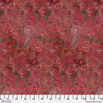 Free Spirit Red Tapestry Canvas