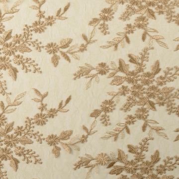 Couture-Spitze mit Wellenrand Gold