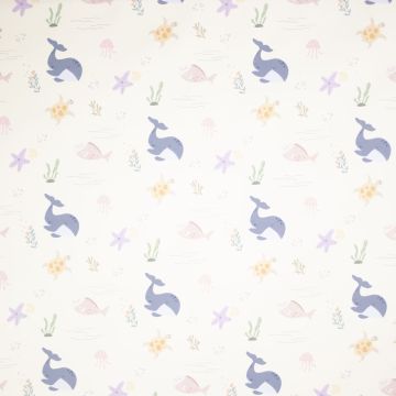Regenmantel-Stoff mit Meereswelt-Print