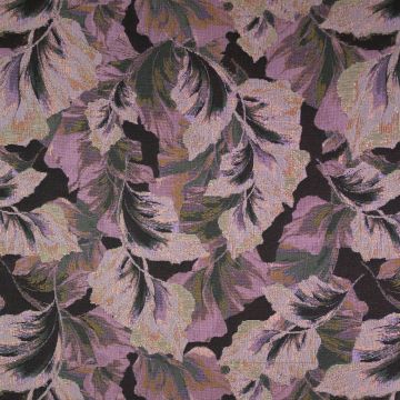 Luxuriöser Jacquard mit Blumenmuster Rosa-Grün