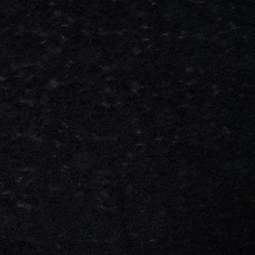Luxuriöse Stretch-Spitze mit Blumenmuster Schwarz