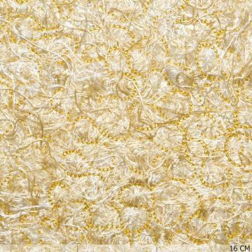 Creative Faden-Organza mittelgelb