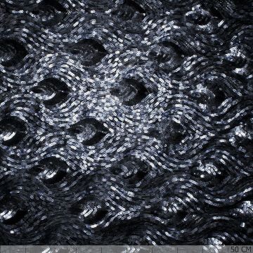 Designed Glitzer schwarz