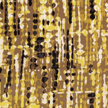 Viskose-Twillstoff Paint Splash Ocker