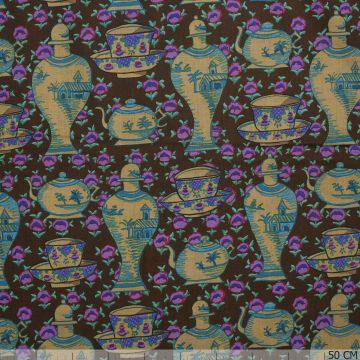 Kaffe Fassett Delft Pots Braun