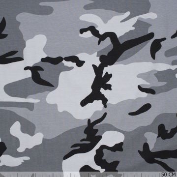 Jersey Camouflage grau