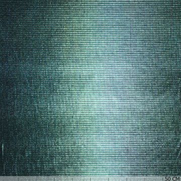 Lamé Stretch Raster blau