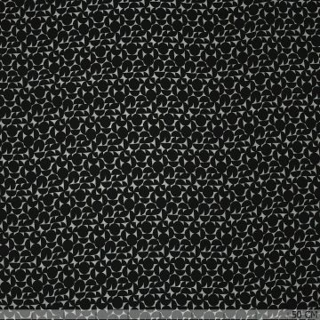 Cupro Seventies schwarz