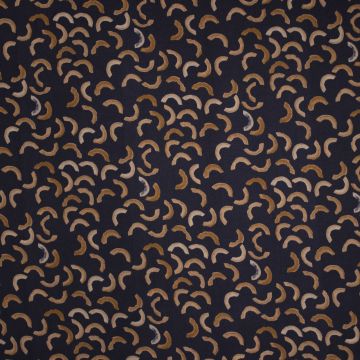Satin terra macaroni dunkelblau #430