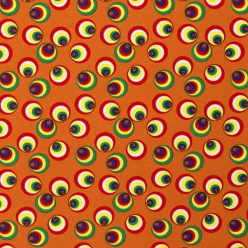 Texture Kreise auf Orange