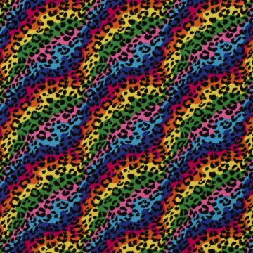 Texture Regenbogen-Leopardenprint