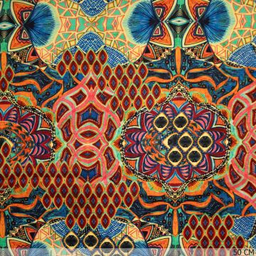 Designer-Seidenstoff Cairo
