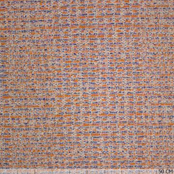 Lurex Couture Tweed Orange