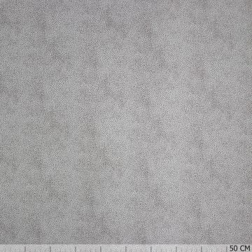 Katoen-Popeline Grey Is Back – Silbergrau