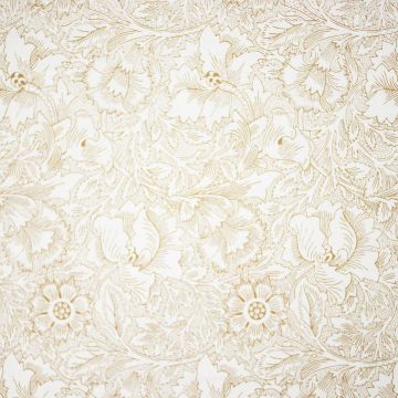 Free Spirit PWWM151 Pearwood – Morris & Co. Pure Poppy Popeline in Beige