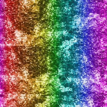 Baumwolle 270 Rainbow Sequins 108 Inch