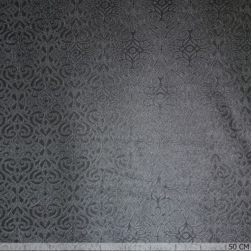 Metallic Jacquard Dunkelsilber