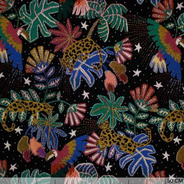 Jacquard Bresil schwarz