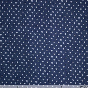 Chambray-Jeans mit Sternen