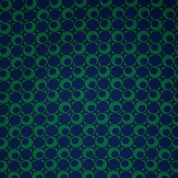 Jacquard mit Punkten in Denim-Marine