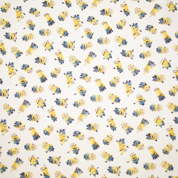 Baumwoll-Popeline Minions