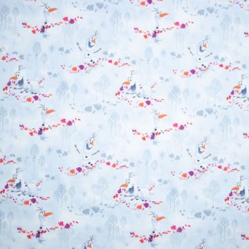 Baumwoll-Popeline Disney Frozen Olaf