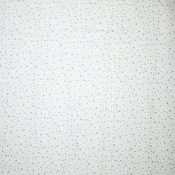 Baumwoll-Popeline Punkte Weiß-Blau