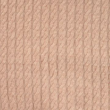 Gestrickter Zopfmusterstoff Camel