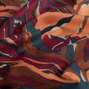 Punta di Roma Print abstrakt Warmrot