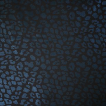 Raincoat Leopard Soft Fleece Schwarz