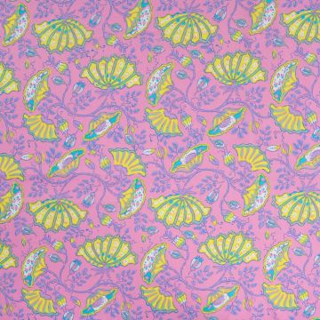 Baumwoll-Popeline Dreamy Botanica Rosa
