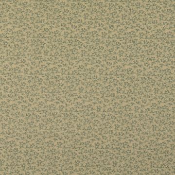 Baumwoll-Popeline mit Blumenmuster in Mintgrün