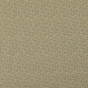 Baumwoll-Popeline mit Blumenmuster – hellblau