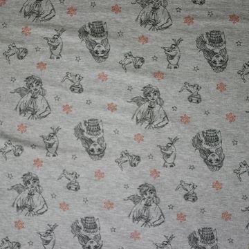 Jersey Disney Frozen Grau Meliert