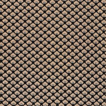 Doppeljersey Sparkle Tropfen Schwarz