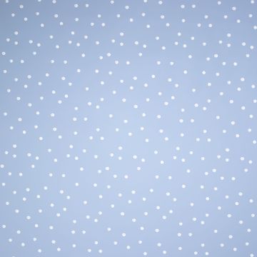 Regenmantelstoff mit Punkten, blau